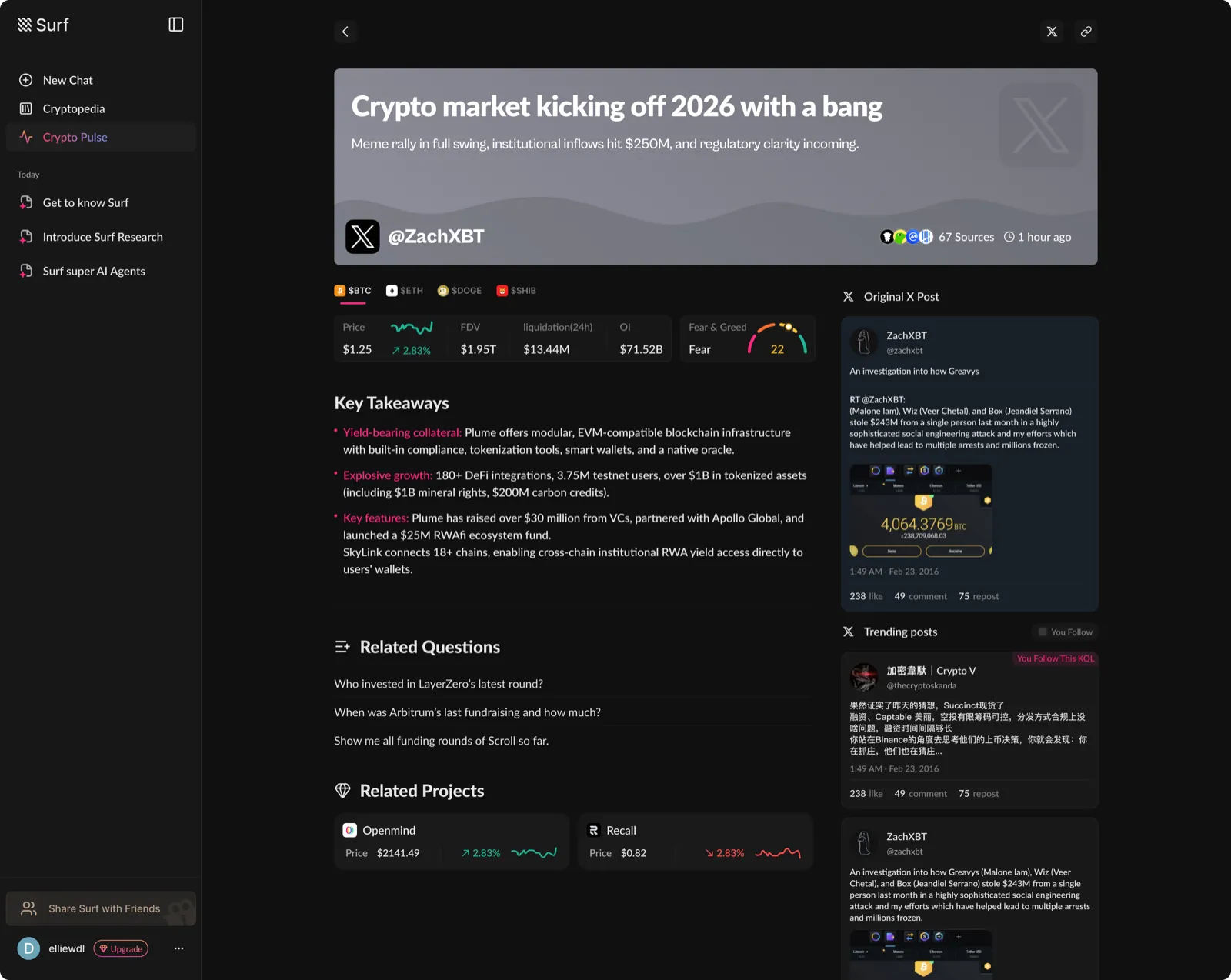 News Detail — dark mode