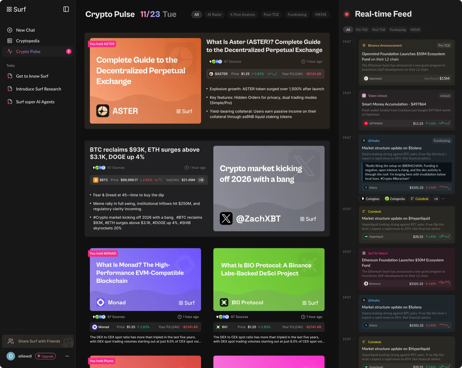 News — dark mode