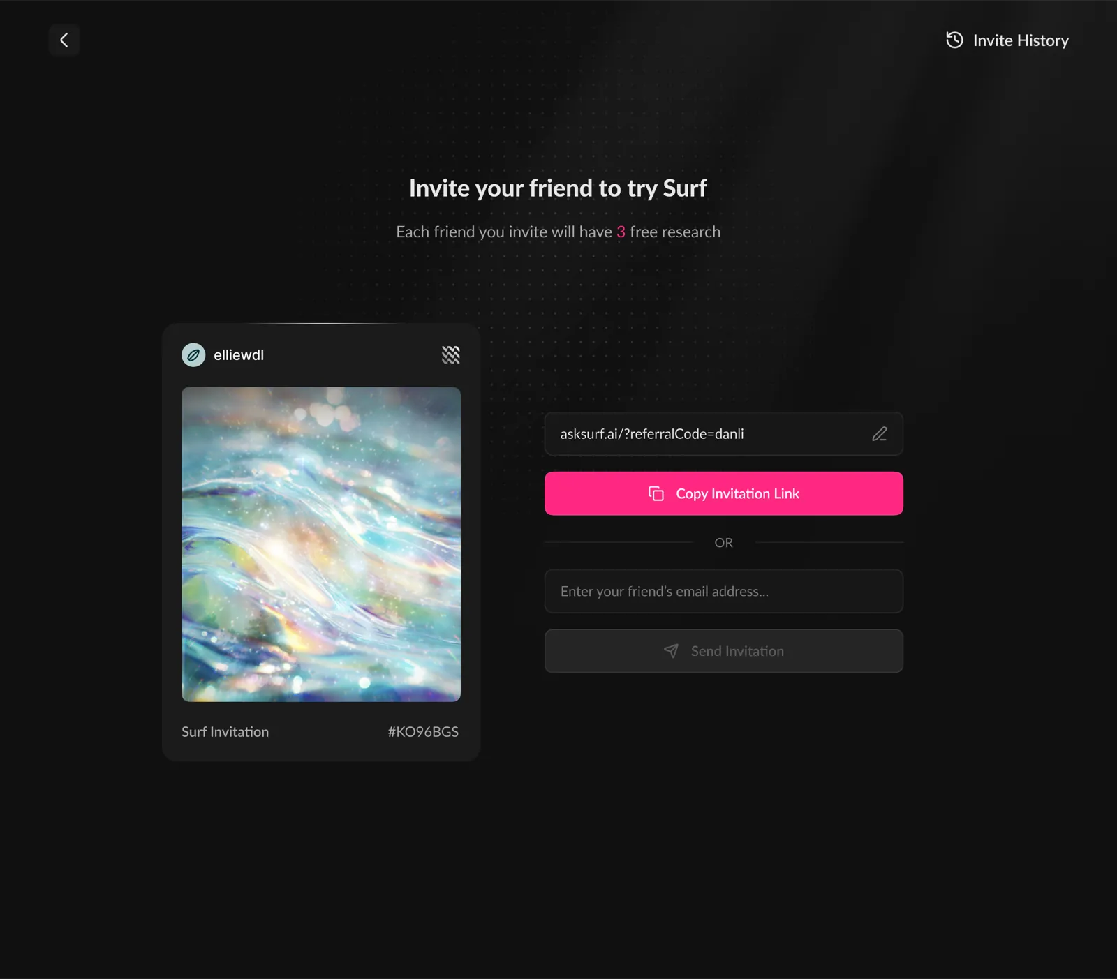 Refer — dark mode