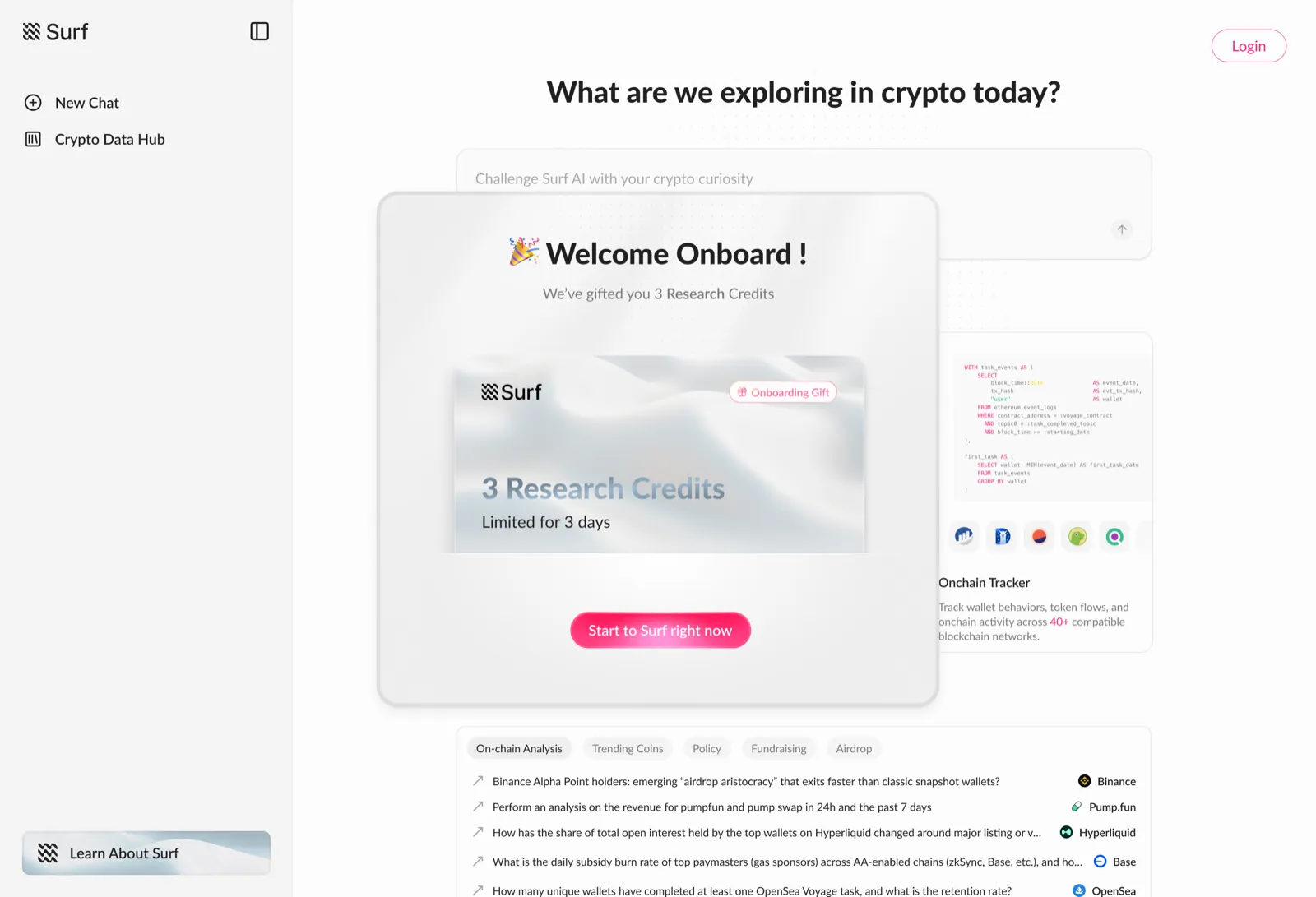 Login 2 — light mode