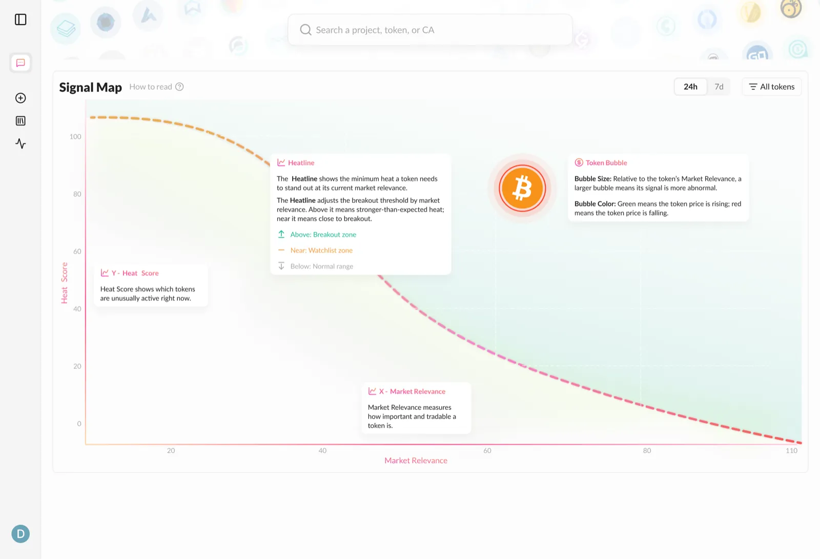 Token Radar — light mode